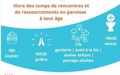 Samedi pour Dieu à Ste-Bernadette le 25 janvier