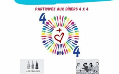 Dîners 4×4 – modifications de dates !