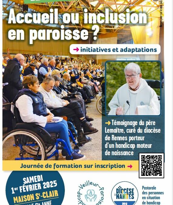 Rencontre sur le thème « Le handicap…accueil ou inclusion en paroisse » le 1er février