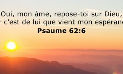 Lecture biblique à partir du 14 octobre