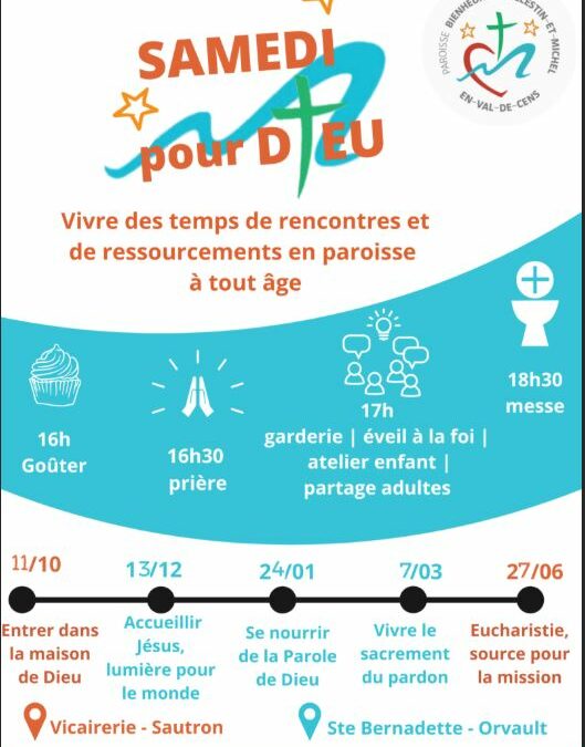 Prochain Samedi pour Dieu