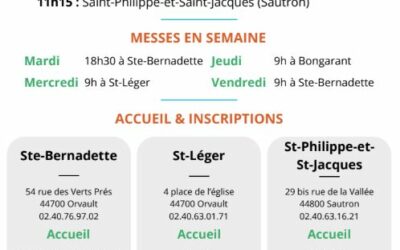 Horaires d’hiver à partir du dimanche 2 novembre 2025