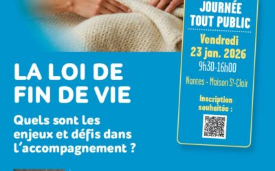 Journée ouverte à tous sur la loi de fin de vie à la maison St-Clair le 23 janvier