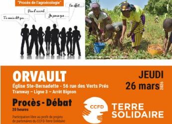 Soirée du CCFD – Terre Solidaire à Ste-Bernadette le 26 mars