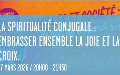 Conférence de Carême 5/5 le 27 mars