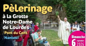 Pèlerinage et lancement de l’année « Père de Montfort » à la Grotte Notre-Dame de Lourdes du Pont du Cens le 6 septembre